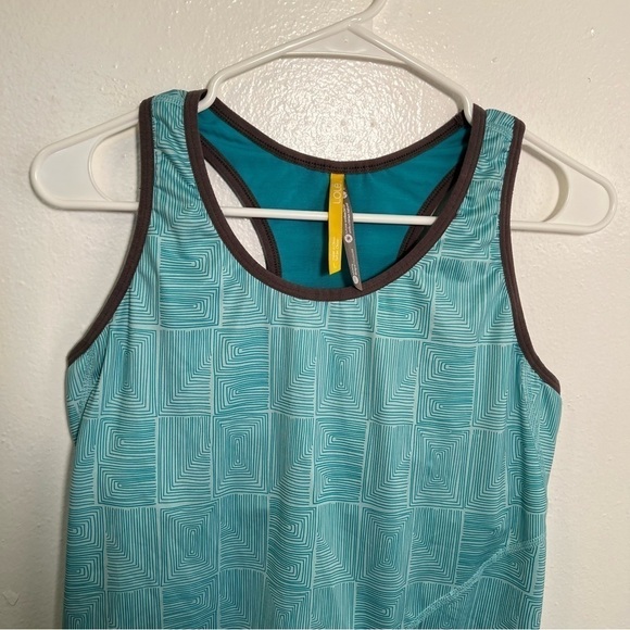Lole Guell Tank Top with Racerback in Aqua Splash Square - Picture 3 of 14
